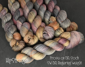 Prose on SW BFL Wool Sock Yarn - 437 yd/3.5 oz