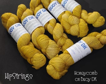 Honeycomb on Buoy DK yarn - BFL/Shetland/Manx Loaghtan wool - 250 yd