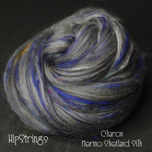 Charon Signature Blend Merino Shetland Silk Combed Top - 4 oz