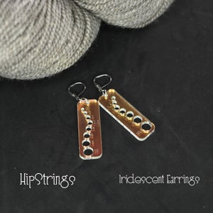 Needle Gauge Earrings - Specialty Acrylic