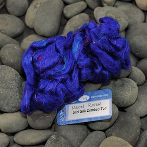 Sari Silk Combed Top by the oz