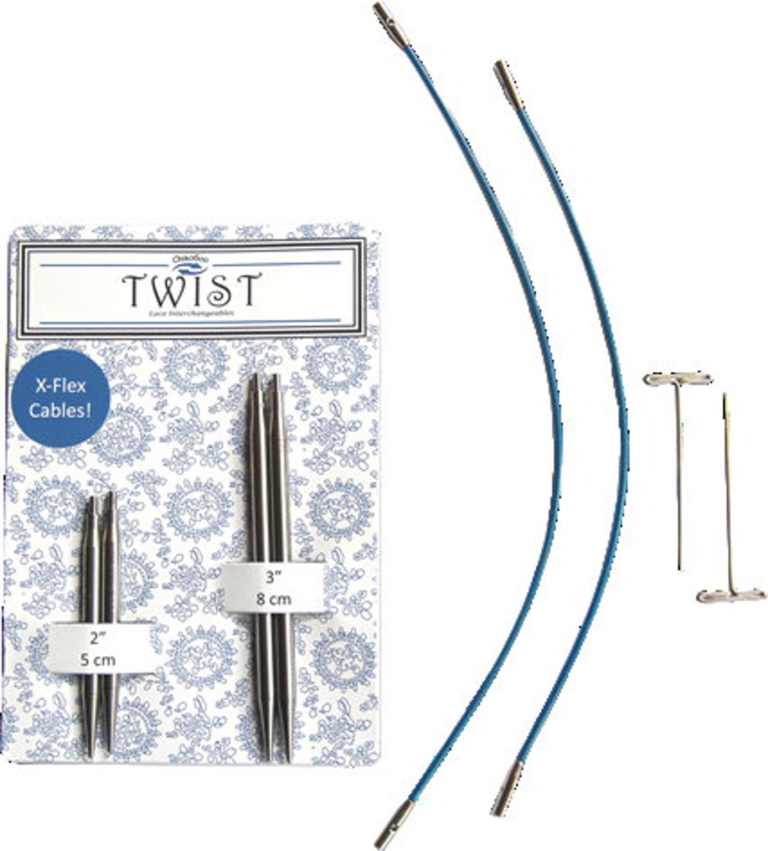 Chiaogoo TWIST Shorties Interchangeable Knitting Needles 2 & 3 Tips Etsy