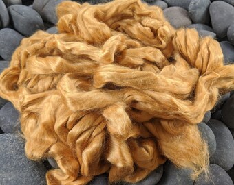 Red Eri Silk Combed Top - 1 oz