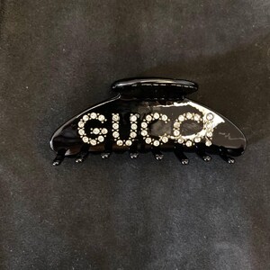 Authentic Vintage Gucci Hair Clip Barrettes Crabs Hair  display picture 2