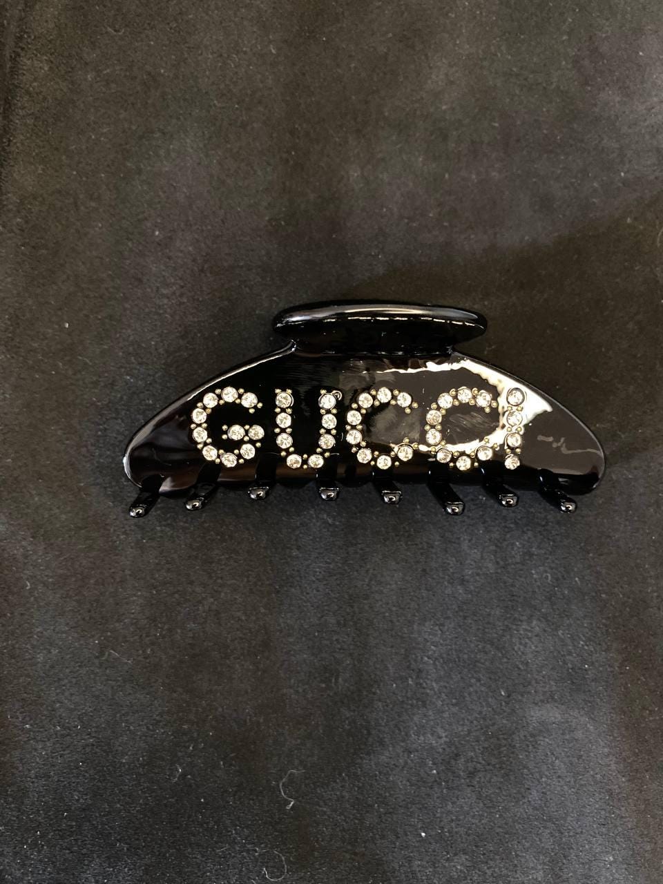 Gucci vintage silk hair barrette *handmade Gucci Hair Clip Barrette - Etsy main image 2