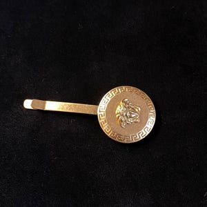 Versace Hair Clip - Etsy