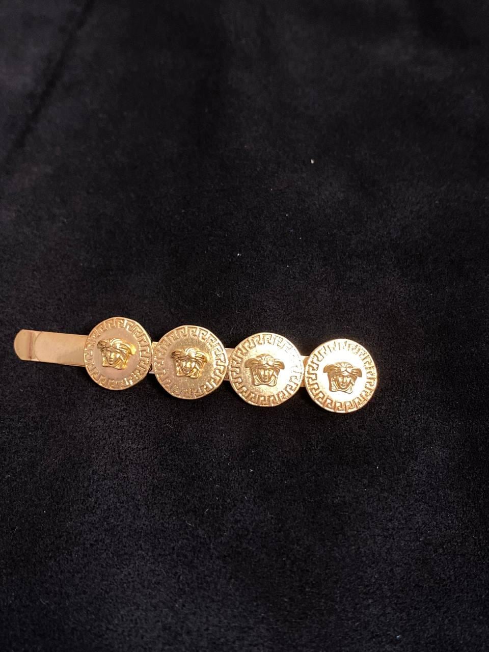 Versace Gianni Ribbon Hair Pin Versace Hair Accessories For