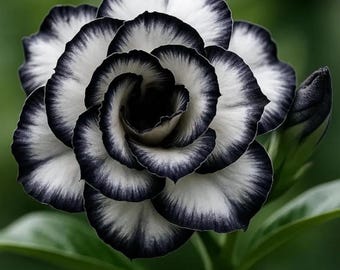 Planta joven de rosa del desierto Black Fang (¡Todas las plantas requieren la compra de 2 plantas!)
