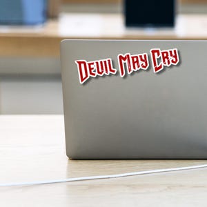 Devil May Cry Vinyl Sticker: Anime Gamer Laptop Decal