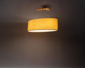 AURINKO Handmade Pine Wood Pendant Light Natural Design