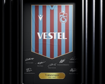 Trabzonspor Champions Jersey Poster: Süper Lig 2021-22 (Digital Download)