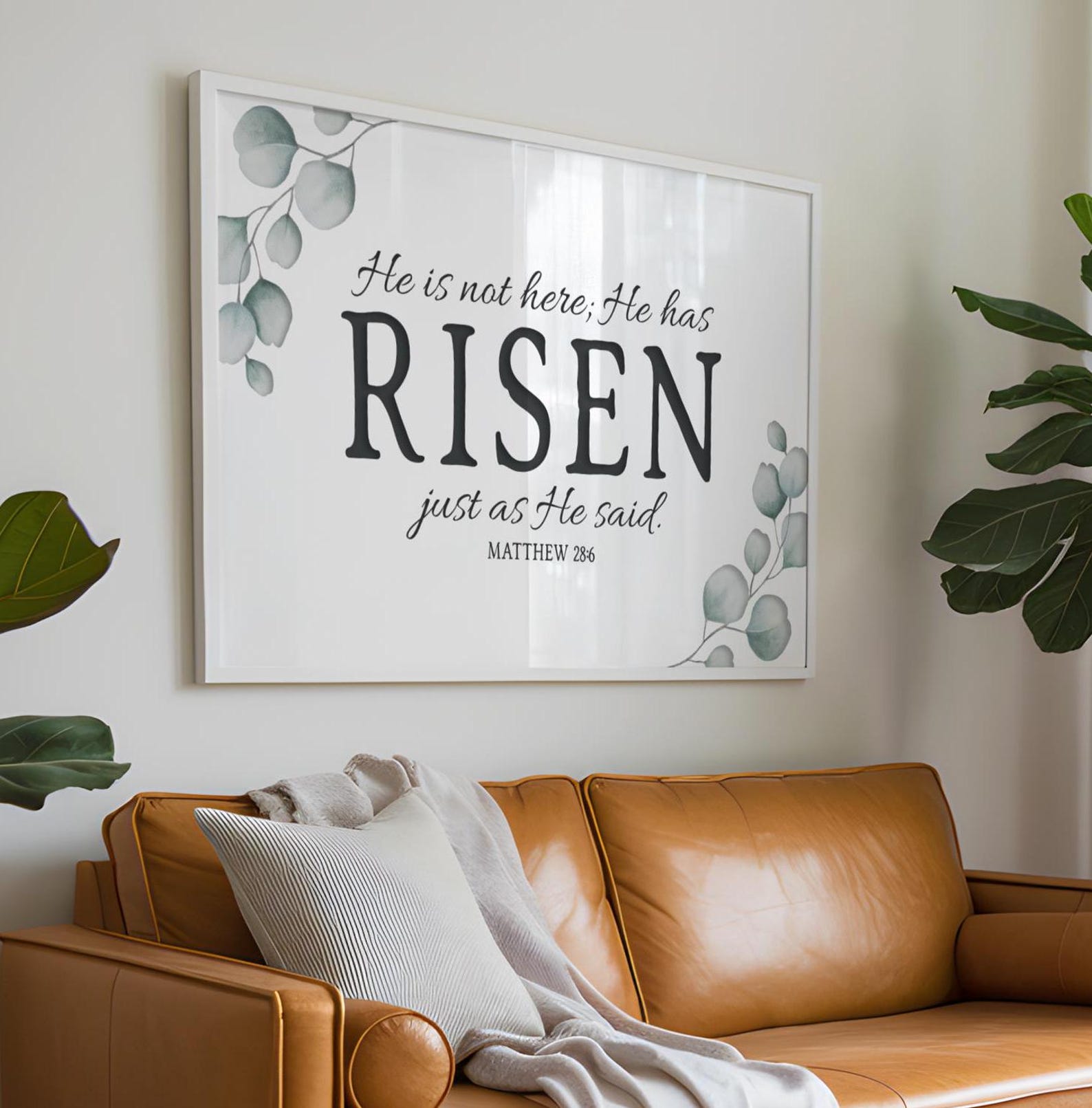 He Is Scripture He is Not Here; He Has Risen Printable - Matthew 28:6, Printable ...