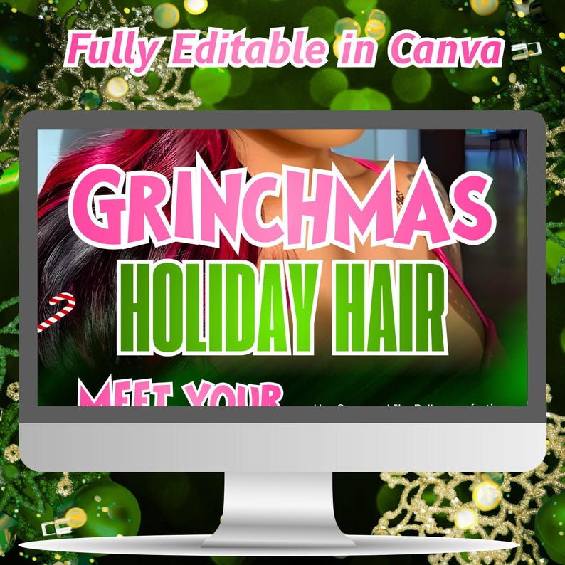 Christmas Hair Stylist Acuity Scheduling Template, Editable Acuity Template, Acuity Scheduling, Website Template, Diy Acuity Booking Website Christmas Editable Acuity Template, Hair Stylist Acuity Scheduling Template, Hair Stylist Branding, Hair Stylist Website, Canva Templates Christmas Editable Acuity Template, Hair Stylist Acuity Scheduling Template, Hair Stylist Branding, Hair Stylist Website, Canva Templates