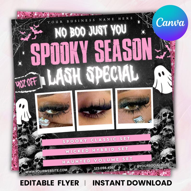 October Booking Flyer, October Books Open, Halloween Hair Flyer, Spooky SZN Flyer, October Hair Flyer, Nails MUA Lash Locs Wig, DIY Canva October Booking Flyer, October Books Open, Halloween Hair Flyer, Spooky SZN Flyer, October Hair Flyer, Nails MUA Lash Locs Wig, DIY Canva October booking flyer, Booking flyer, Fall flyer, Nail flyer, lash flyer, hair flyer, booking template, Books now open, Bookings available