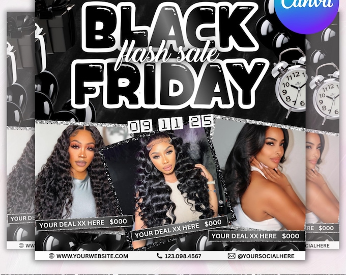 Black Friday Flyer, black Friday Sale Flyer, Black Friday Special Flyer, cyber Monday flyer, Pink Friday Flyer, Flash Sale Flyer, Canva