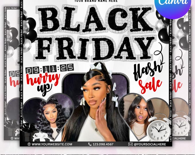 Black Friday Flyer, black Friday Sale Flyer, Black Friday Special Flyer, cyber Monday flyer, Pink Friday Flyer, Flash Sale Flyer, Canva