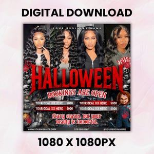 October Booking Flyer, October Books Open, Halloween Hair Flyer, Spooky SZN Flyer, October Hair Flyer, Nails MUA Lash Locs Wig, DIY Canva October Booking Flyer, October Books Open, Halloween Hair Flyer, Spooky SZN Flyer, October Hair Flyer, Nails MUA Lash Locs Wig, DIY Canva October Booking Flyer, October Books Open, Halloween Hair Flyer, Spooky SZN Flyer, October Hair Flyer, Nails MUA Lash Locs Wig, DIY Canva