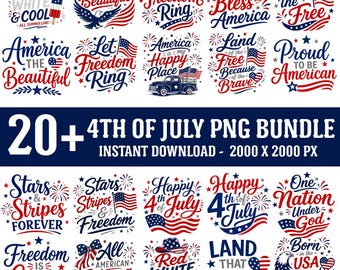 America 250th Anniversary PNG Bundle | 1776-2026 Designs | Fourth of July PNG | America's Birthday Pngs | 4th of July Png Designs