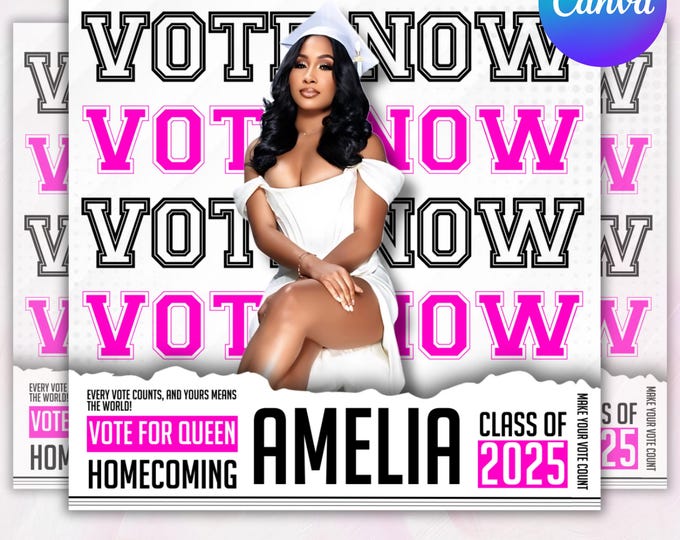 Homecoming Queen flyer , Homecoming Flyer , homecoming campaign flyer Vote Homecoming, HOCO Flyer, Vote for me Flyer, Homcoming Flyer