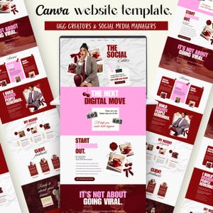 Canva Website for UGC Creator Portfolio, Services Page, Influencer, Content Creator, Social Media Manager Canva Website for UGC Creator Portfolio, Services Page, Influencer, Content Creator, Social Media Manager Canva Website for UGC Creator Portfolio, Services Page, Influencer, Content Creator, Social Media Manager