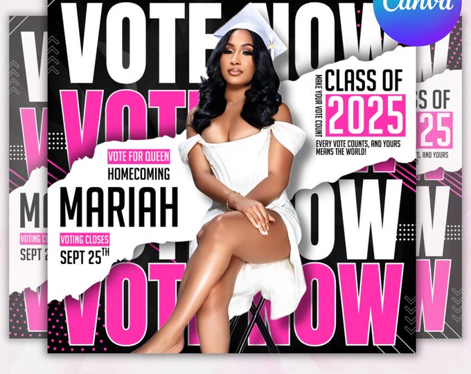 Homecoming Queen flyer , Homecoming Flyer , homecoming campaign flyer Vote Homecoming, HOCO Flyer, Vote for me Flyer, Homcoming Flyer