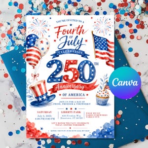 America 250 Invitation Template, Canva Editable Patriotic Invite, 250 Years Celebration, Independence Day Party Invitation, Instant Download America 250 Invitation Template, Canva Editable Patriotic Invite, 250 Years Celebration, Independence Day Party Invitation, Instant Download America 250 Invitation Template, Canva Editable Patriotic Invite, 250 Years Celebration, Independence Day Party Invitation, Instant Download