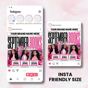 September Booking Flyer, September flyer, Fall Booking Flyer, September Books Open, Wig Install, Lash Nail Braids Flyer, Editable in Canva September Booking Flyer, September flyer, Fall Booking Flyer, September Books Open, Wig Install, Lash Nail Braids Flyer, Editable in Canva September Booking Flyer, September flyer, Fall Booking Flyer, September Books Open, Wig Install, Lash Nail Braids Flyer, Editable in Canva