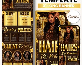 Acuity Scheduling Leopard Template, Acuity Template hair stylist, Acuity booking template hair, acuity braider, acuity booking website