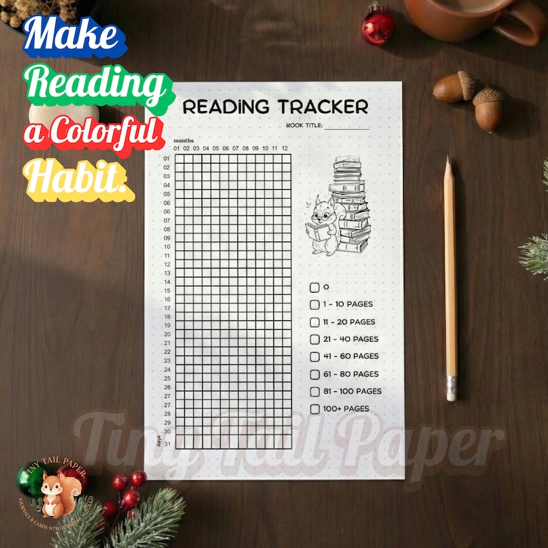 Color Coded Reading Tracker Printable, A4 A5 Journal Insert (PDF) - Etsy UK