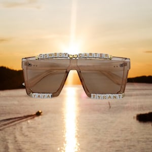 Óculos de sol estilo country western inspirados na Beyoncé da CowBoy Carter - Totalmente personalizáveis - Várias cores