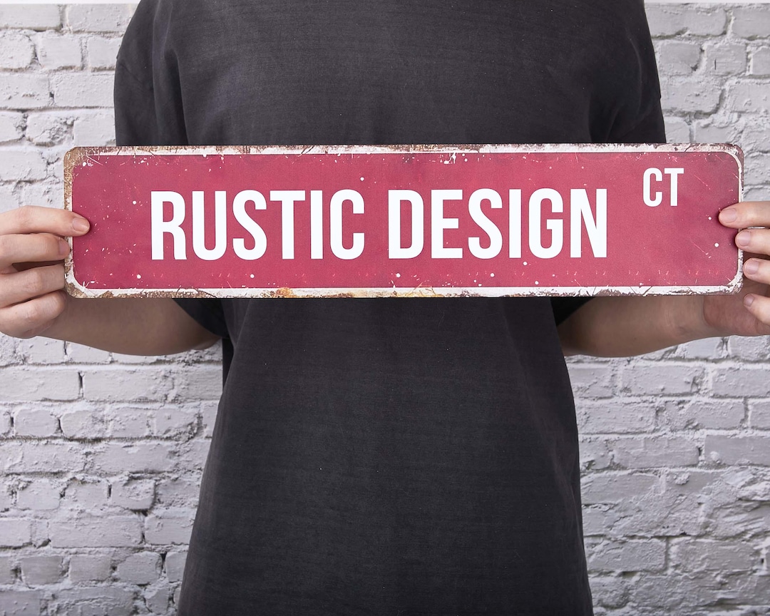 Custom Aluminum Road Sign, Personalized Street Sign - Etsy
