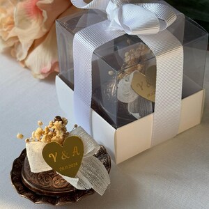 Personalized Almond Candy Favors for Guest, Wedding Almond Candy Favor, Engagement Candy Favor, Wedding Edible Favors in Bulk, Edible Favors