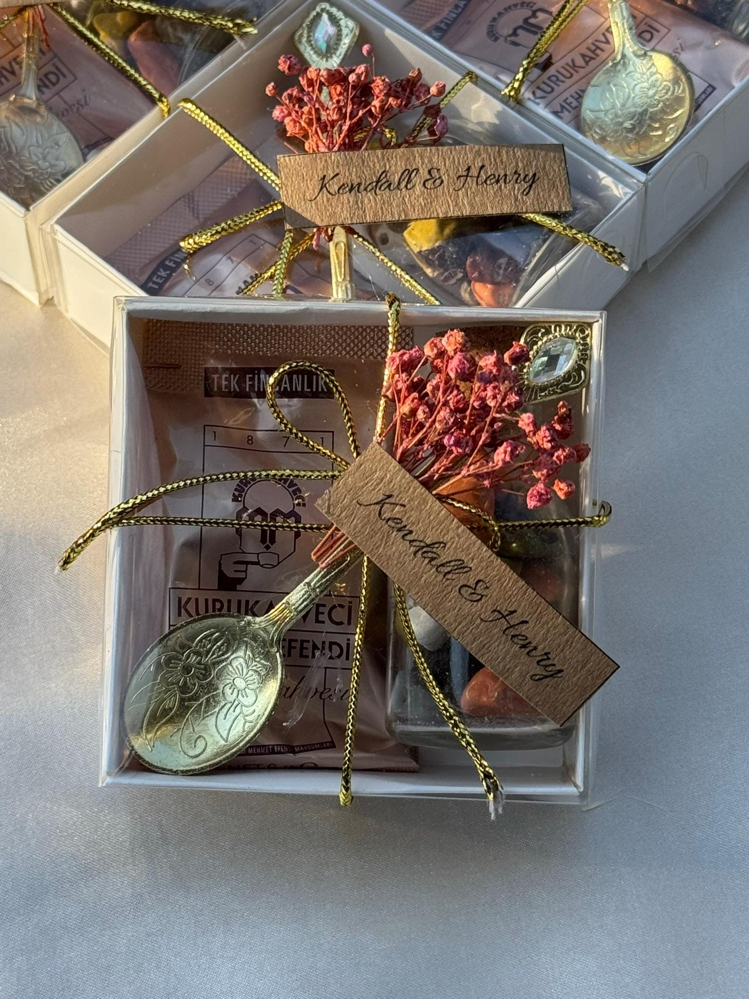 Rustic Turkish Coffee Box