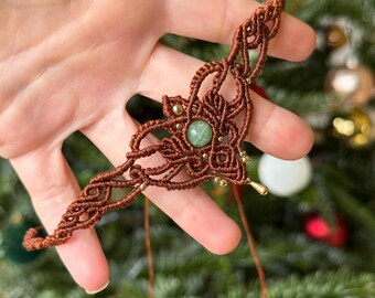 翡翠 チョーカー マクラメ ネックレス マクラメネックレス 糸魚川翡翠