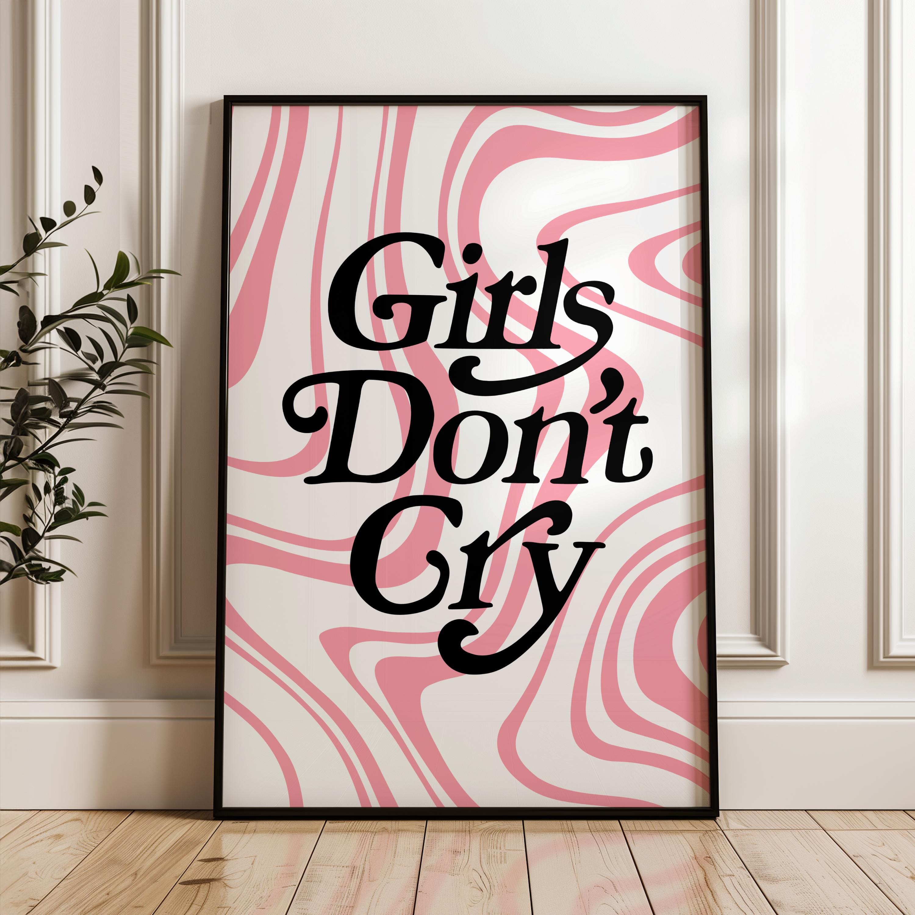 Girls ・F3 page19 2025 ・Manga シルクスクリーンによるエディション作品 シルクスクリーンアート Cry Don't 版画