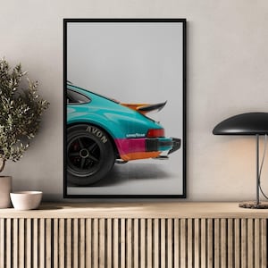 Car Printed Canvas Wall Art - Sports Car Painting Modern Wall Decor - Car Artwork for Living Room & Home Decoration - Artwork for Office