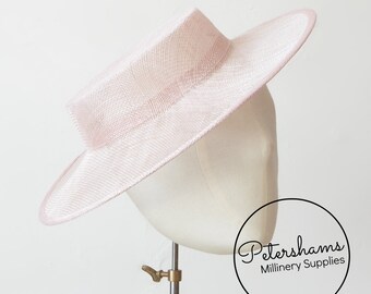 pink boater hat