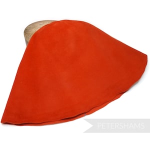 Extra Large Peachbloom Fur Felt Cone Hat Body for Hat Making and Millinery- Clementine