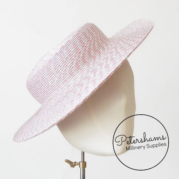 Veiling 45cm // 18/" plain Price per 1m - White Millinery Hats Fascinators