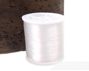Invisible Nylon Sewing Thread - Clear (For Light Color Fabrics) 200 Yard Spool