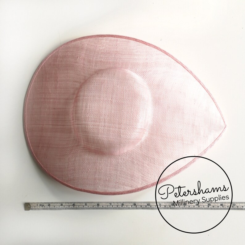 Extra Large Pointed Tip Sinamay Fascinator Hat Base for Etsy