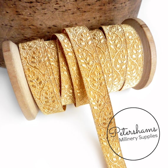 Gold 2024 lace ribbon