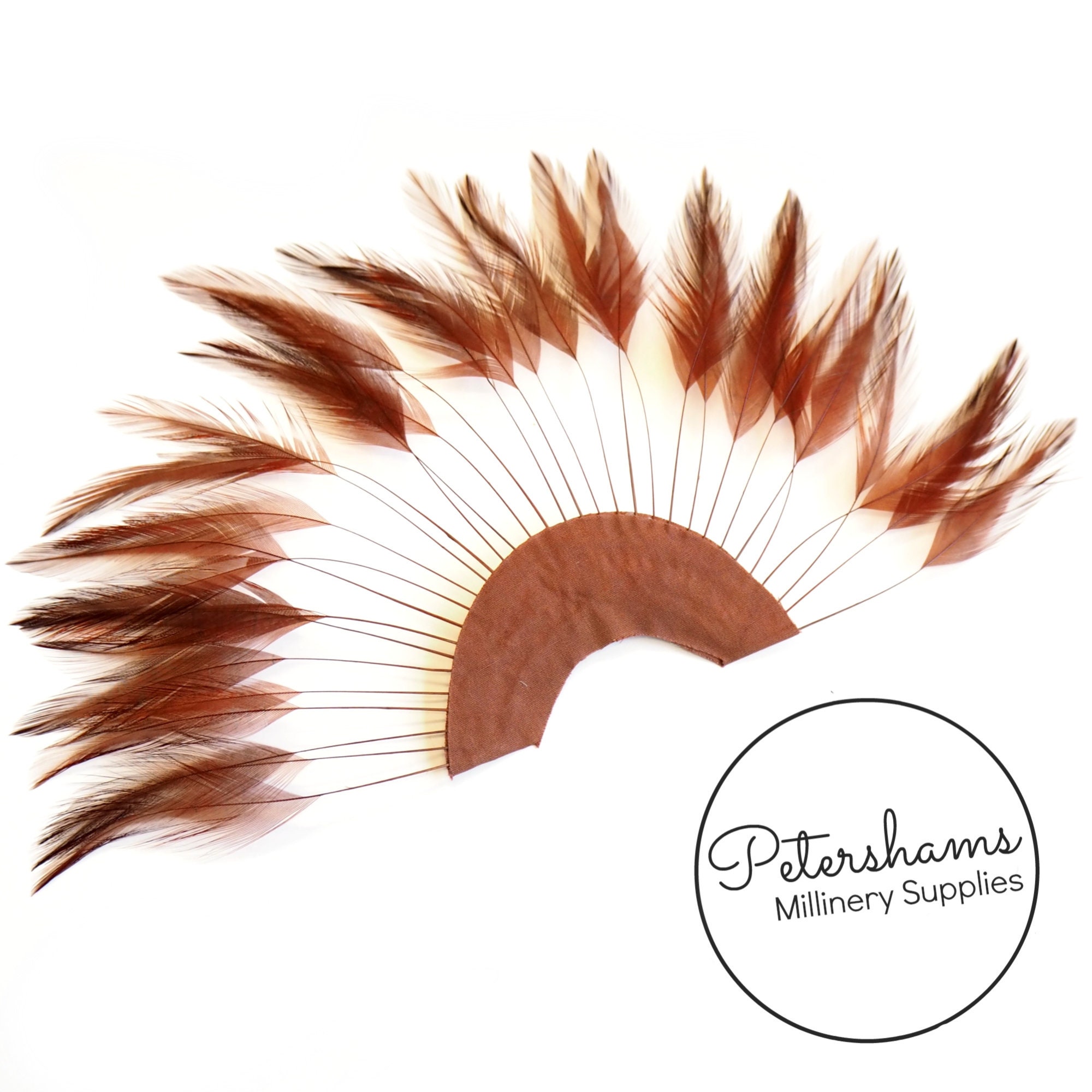 Stripped Hackle Feather Fan for 