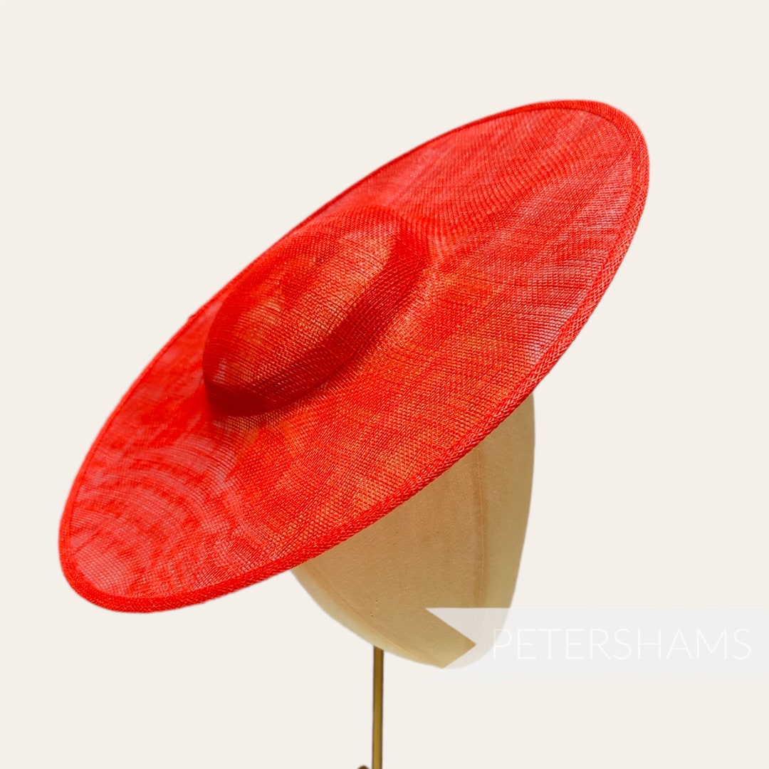 Cartwheel Sinamay Fascinator Hat Base for Millinery & Hat Etsy UK