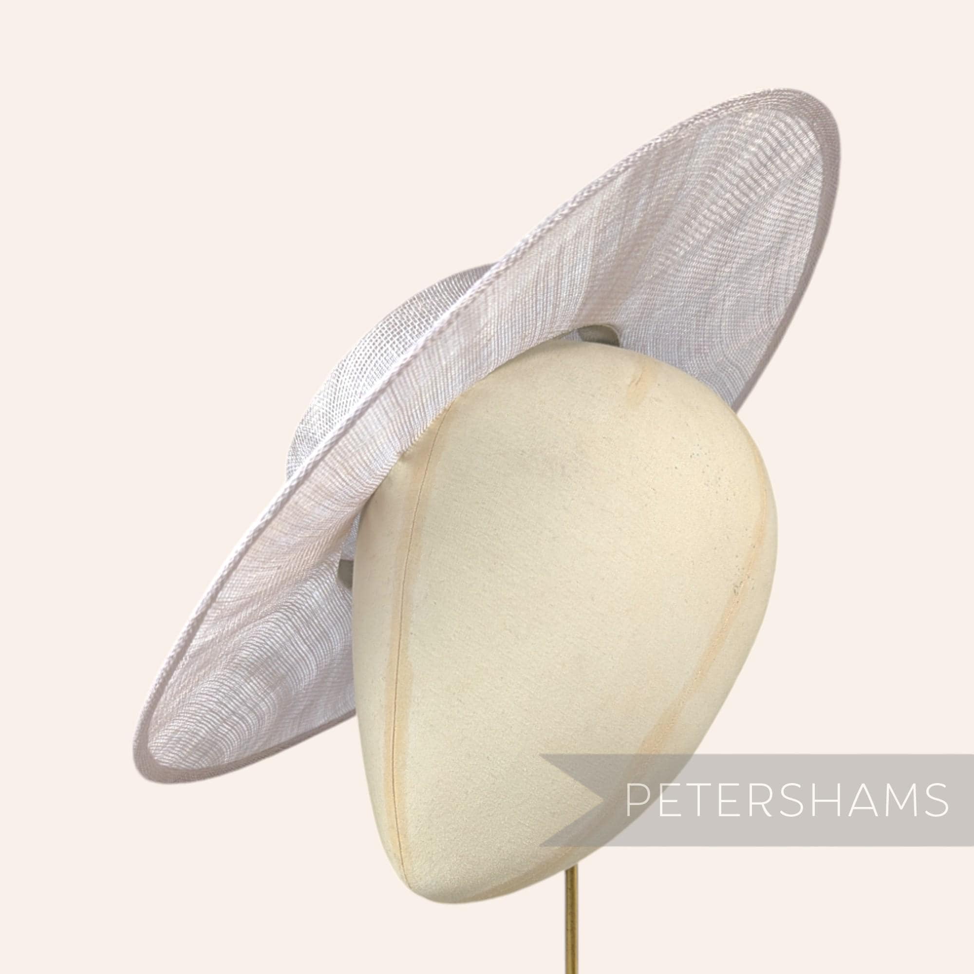 Sinamay Hutbasis Tropfenform - Fascinator Unterlage Für Hutmacher