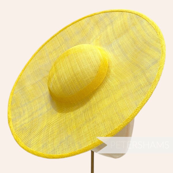 Yellow Fascinator Etsy