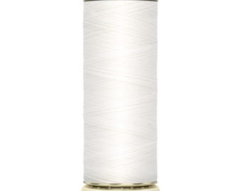 Gutermann Sew-All Polyester Thread Spool 100m (110 yards) - Bright White #800