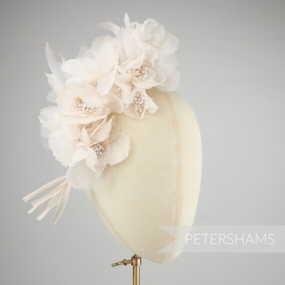 Organza 'amelia' Millinery Flower Hat 