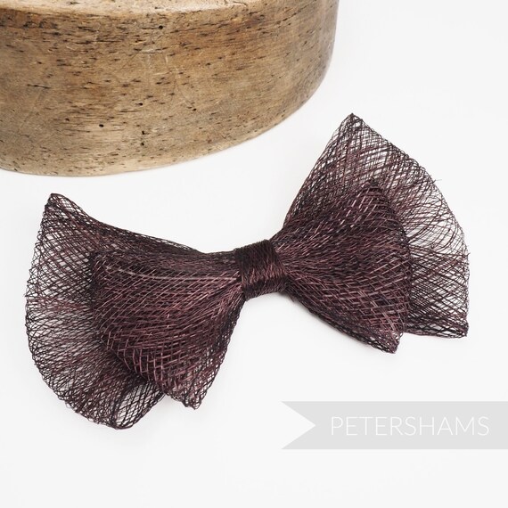 15cm Double Petite 'mia' Sinamay Bow 