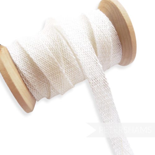 45mm Looped Linen Edge Millinery Petersham Hat Ribbon for Hat